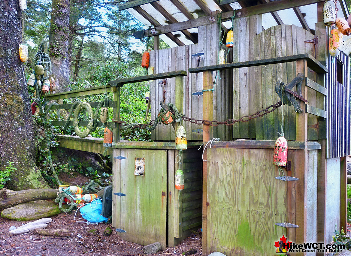 Michigan Creek Campsite Outhouses