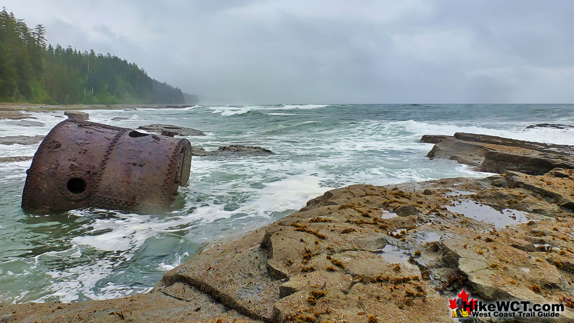 Michigan Shipwreck Boiler