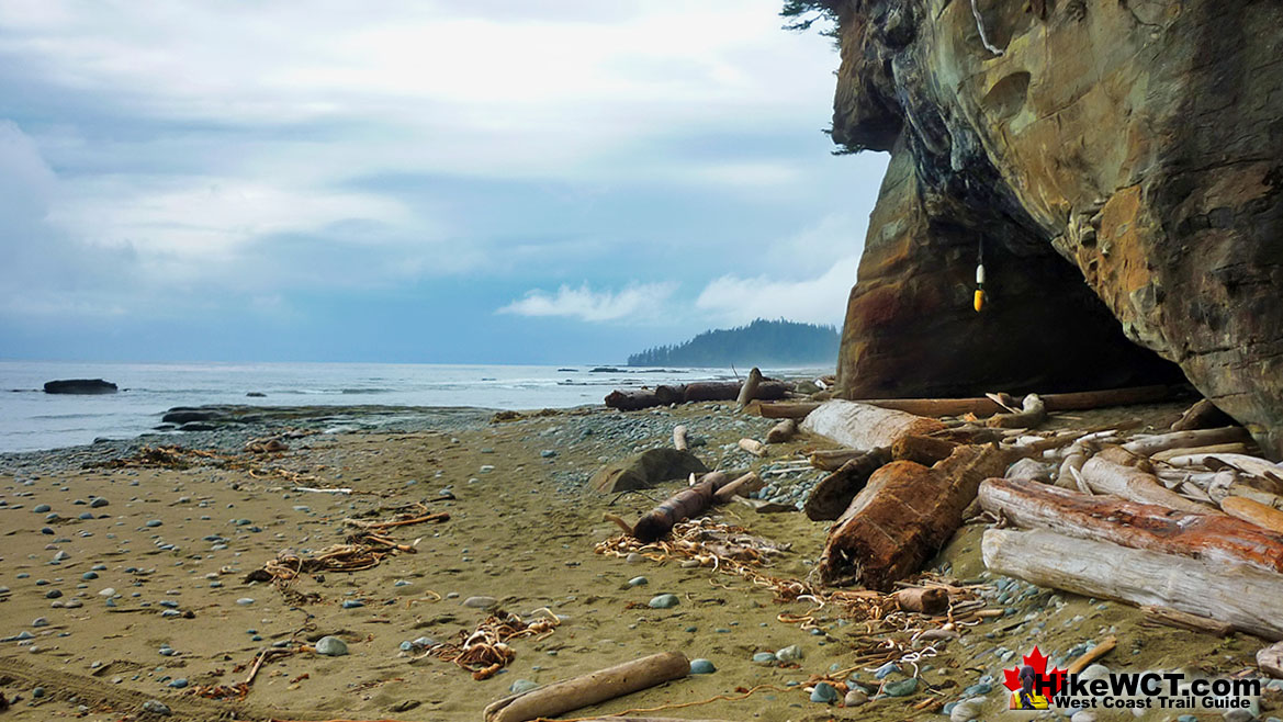 Orange Juice Beach and Cave Entrance