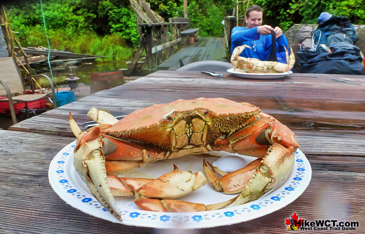 Carl's Crab Shack at Nitinaht Narrows