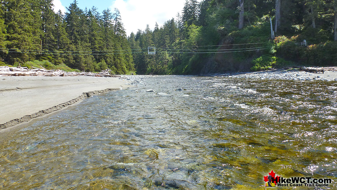 Carmanah Creek and Cable Car