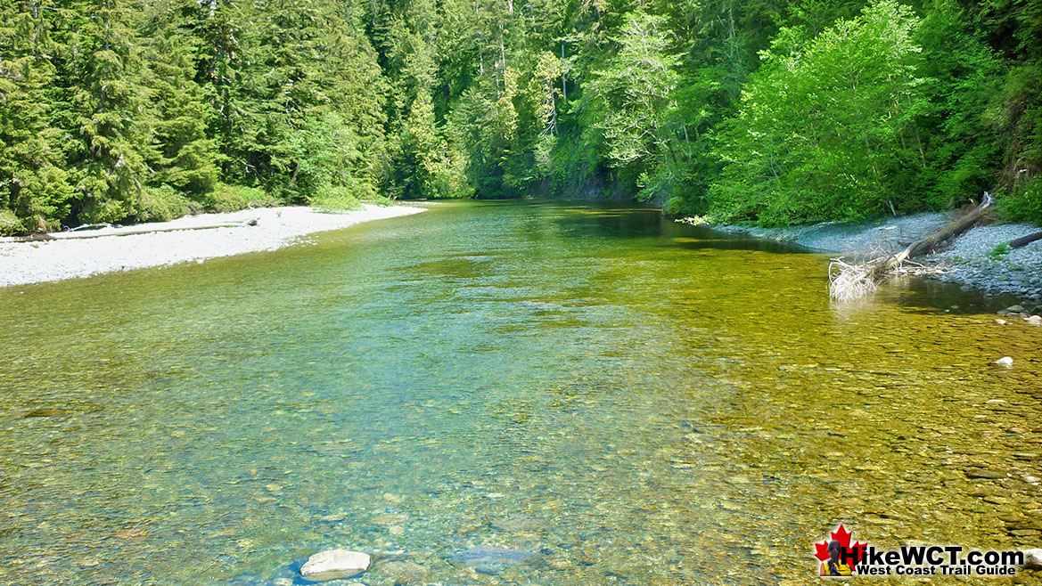 Walbran Creek Cable Car View