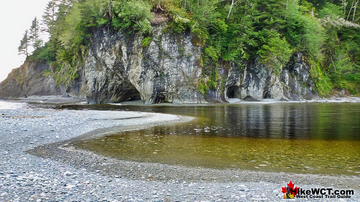 Walbran Creek Campsite View