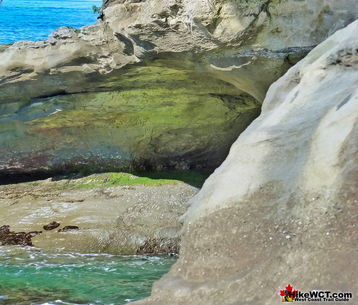 Owen Point Sea Caves Outside