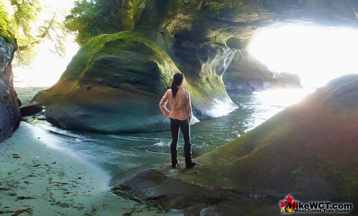 Amazing Owen Point Cave West Coast Trail