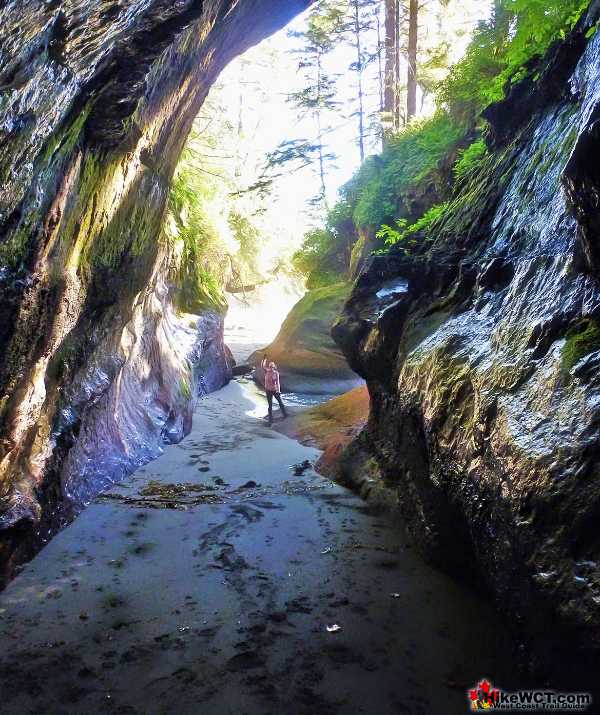 Deep Inside Owen Point Cave