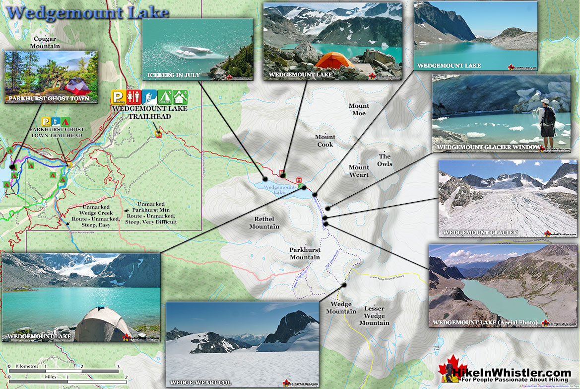 Wedgemount Lake Map v16