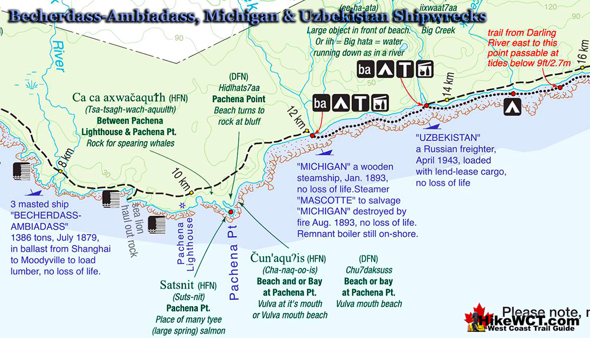 Becherdass Ambiadass Shipwreck Map